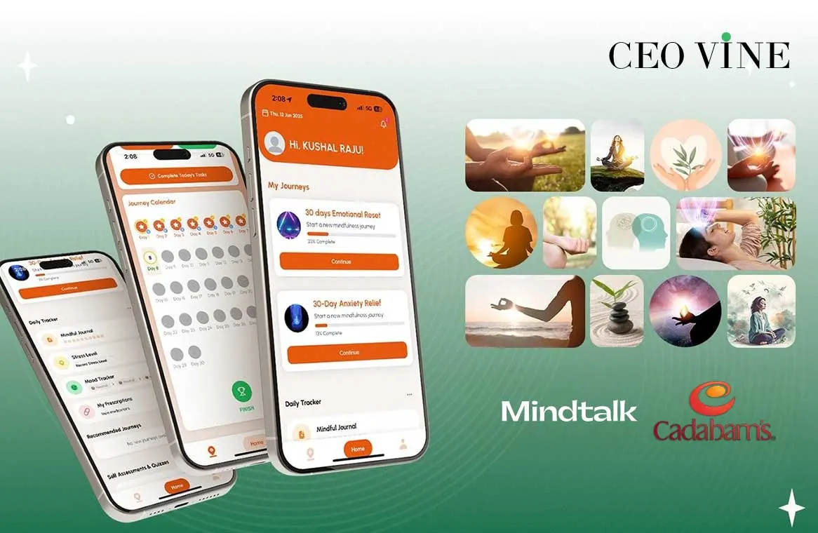 Cadabams Group Invests $7.3 Million in Digital Mental Health Platform MindTalk