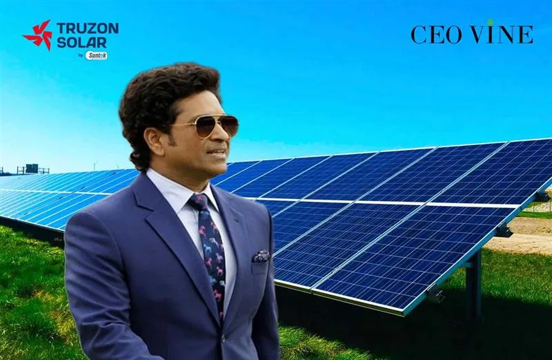 Sachin Tendulkar Invests ₹3.6 Crore in Hyderabad-Based TRUZON Solar 