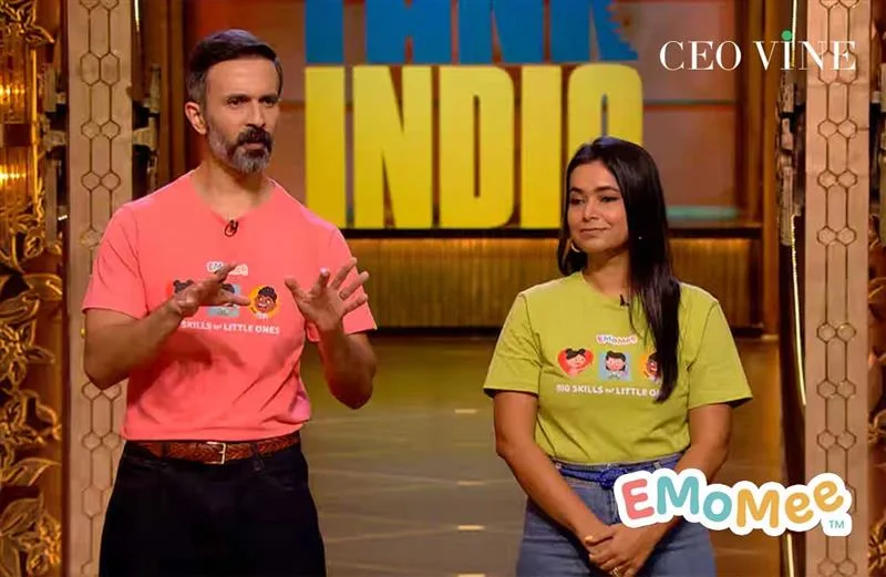 EMoMee Secures INR 2 Crore Deal on Shark Tank India Season 5