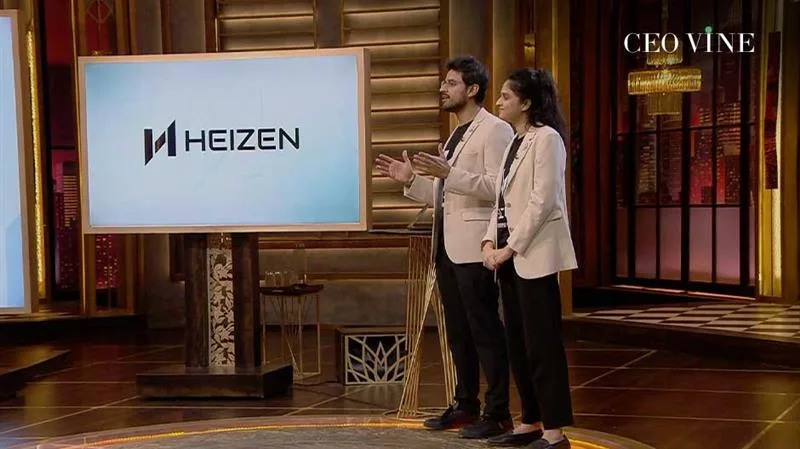 Heizen Secures Rs 90 Lakh Deal on Shark Tank India