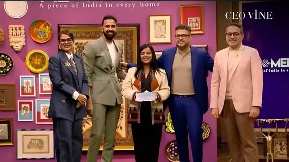 Culture-Tech Platform MeMeraki Secures Rs 1 Crore Deal on Shark Tank India