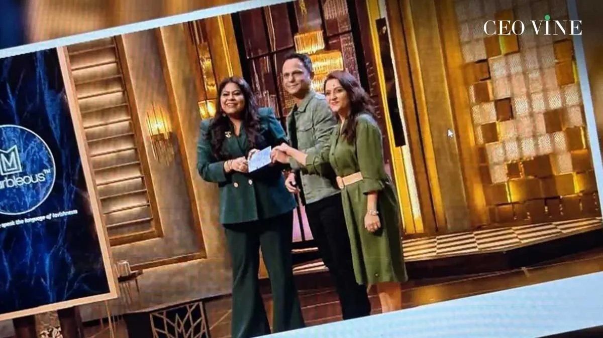 Marbleous Secures INR 75 Lakhs Deal on Shark Tank India